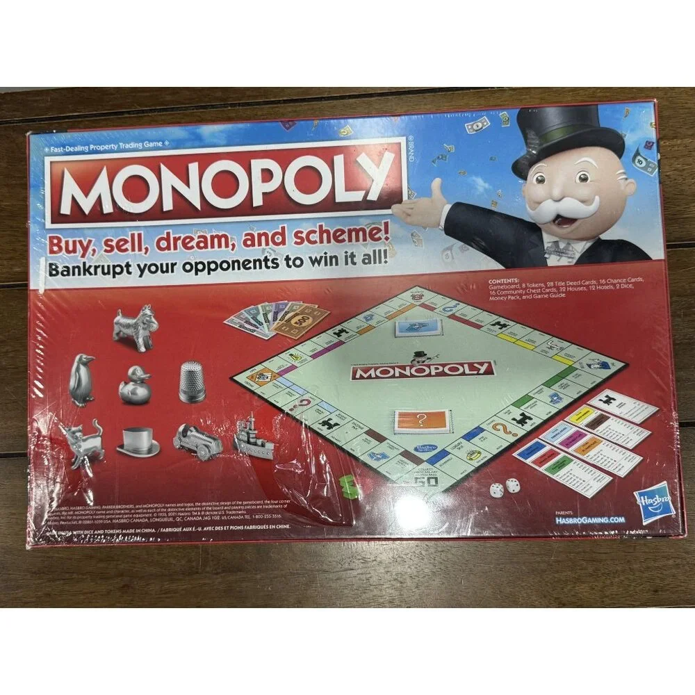 MONOPOLY Fast-Dealing Property Trading Game